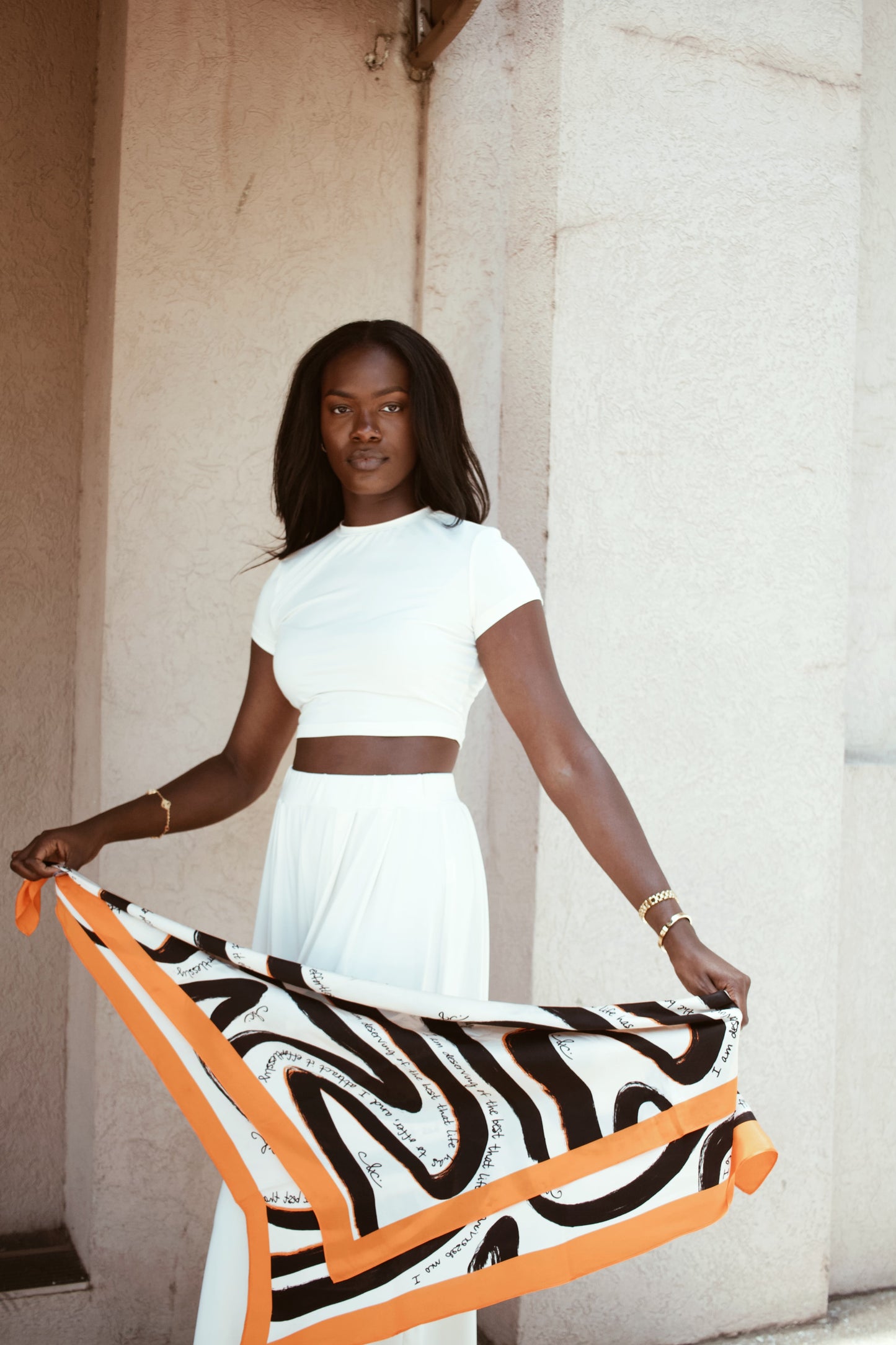 Turmeric Law of Attraction Scarf